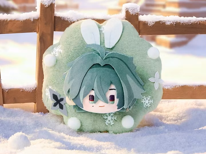 Genshin Impact - Leisurely Winter's Day Series Plushie Keychain - Lohen
