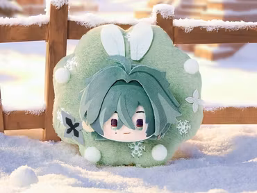 Genshin Impact - Leisurely Winter's Day Series Plushie Keychain - Lohen