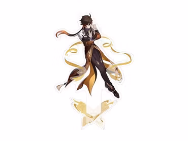 Genshin Impact Anniversary Celebration Series Acrylic Standee Zhongli 6th Anniversary