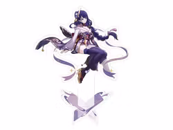 Genshin Impact Anniversary Celebration Series Acrylic Standee Raiden Shogun 6th Anniversary