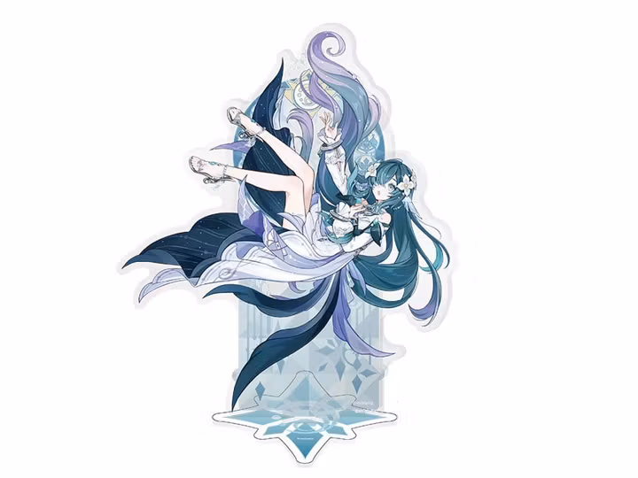 Genshin Impact Snezhnaya Themed Series Acrylic Standee Vodyanitsa