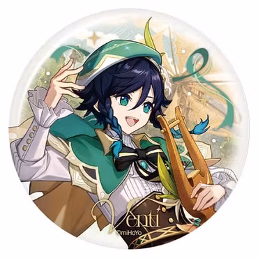 Genshin Impact Anniversary Celebration Series Pin Badge Venti 6th Anniversary