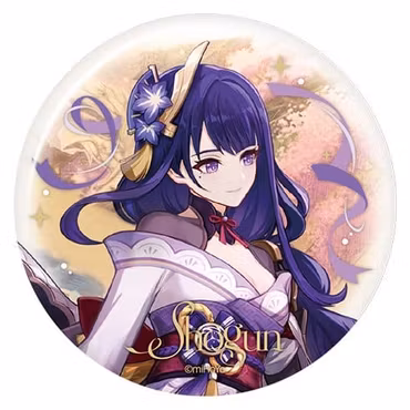 Genshin Impact Anniversary Celebration Series Pin Badge Raiden Shogun 6th Anniversary