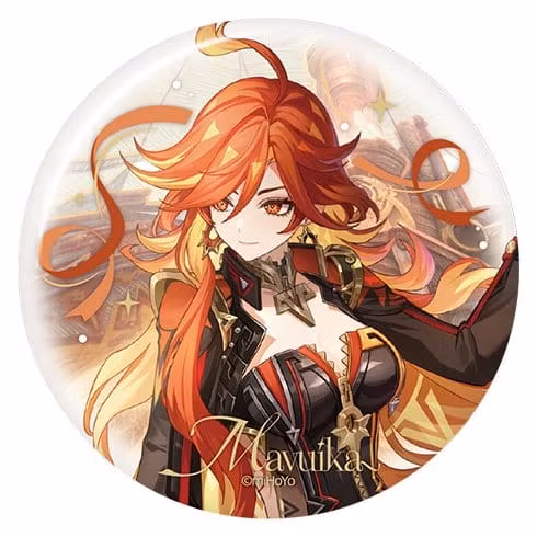 Genshin Impact Anniversary Celebration Series Pin Badge Mavuika 6th Anniversary