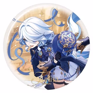 Genshin Impact Anniversary Celebration Series Pin Badge Furina 6th Anniversary