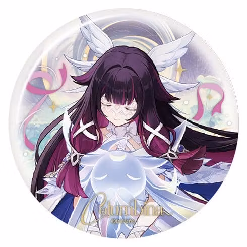 Genshin Impact Anniversary Celebration Series Pin Badge Columbina 6th Anniversary