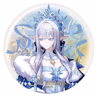 Genshin Impact Anniversary Celebration Series Pin Badge Anastasya 6th Anniversary