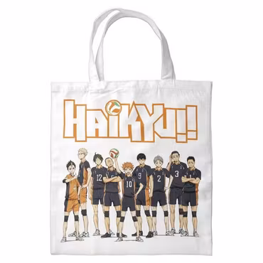 Haikyu!! Tote Bag White