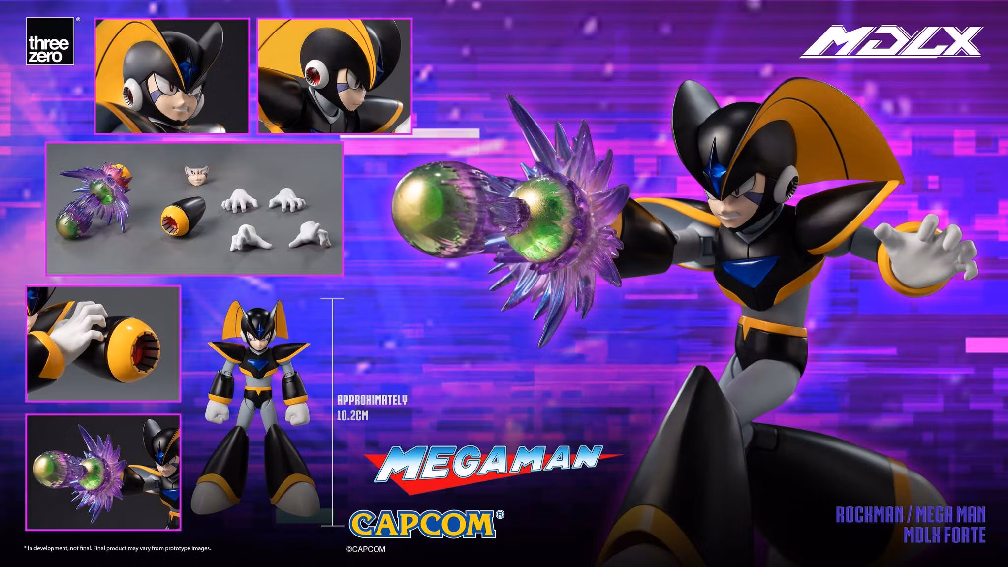 Mega Man MDLX Forte Action Figure