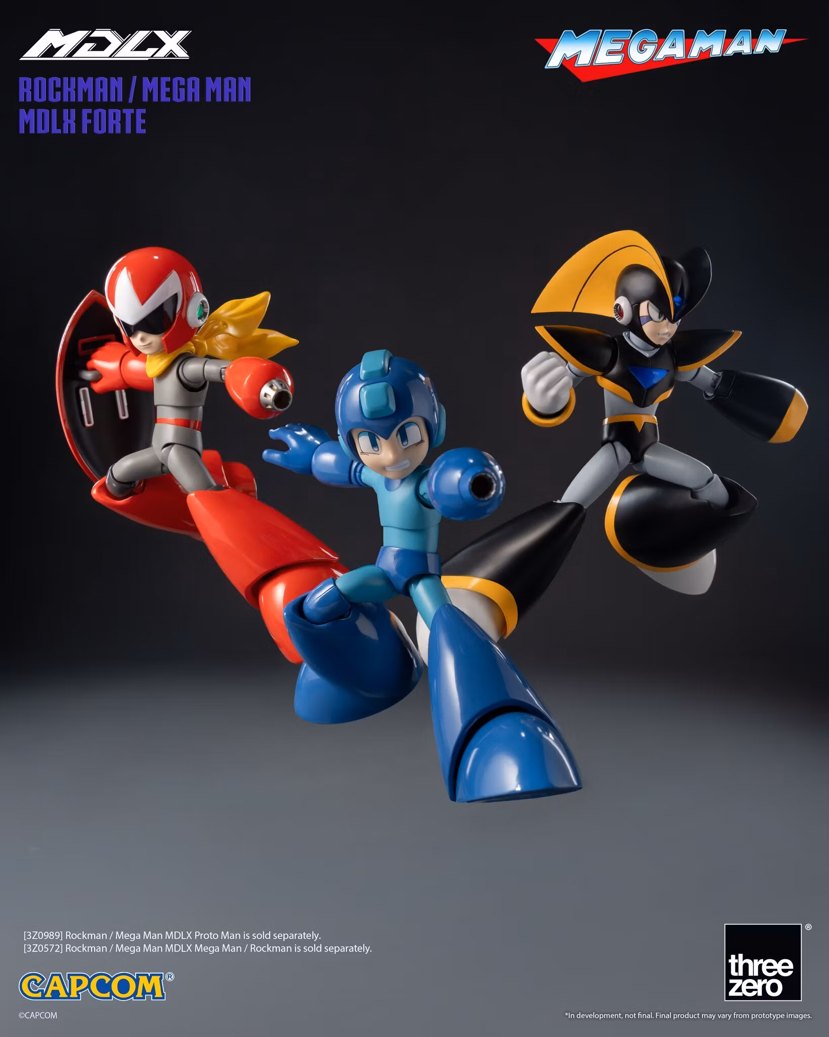 Mega Man MDLX Forte Action Figure