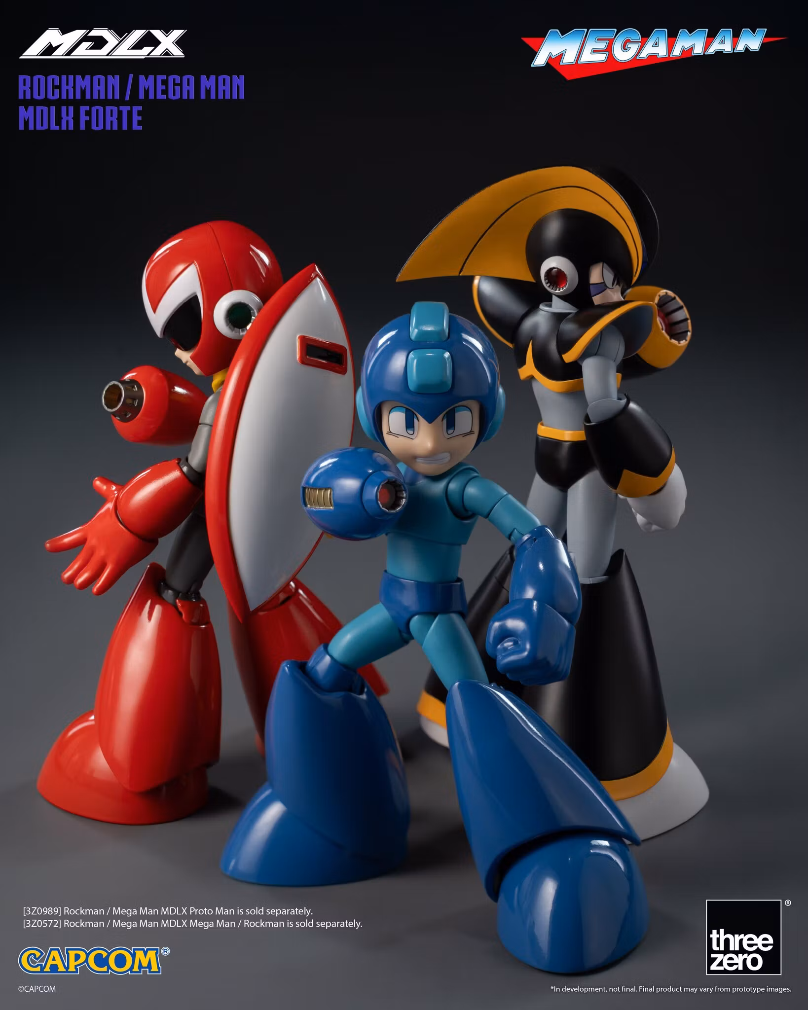 Mega Man MDLX Forte Action Figure