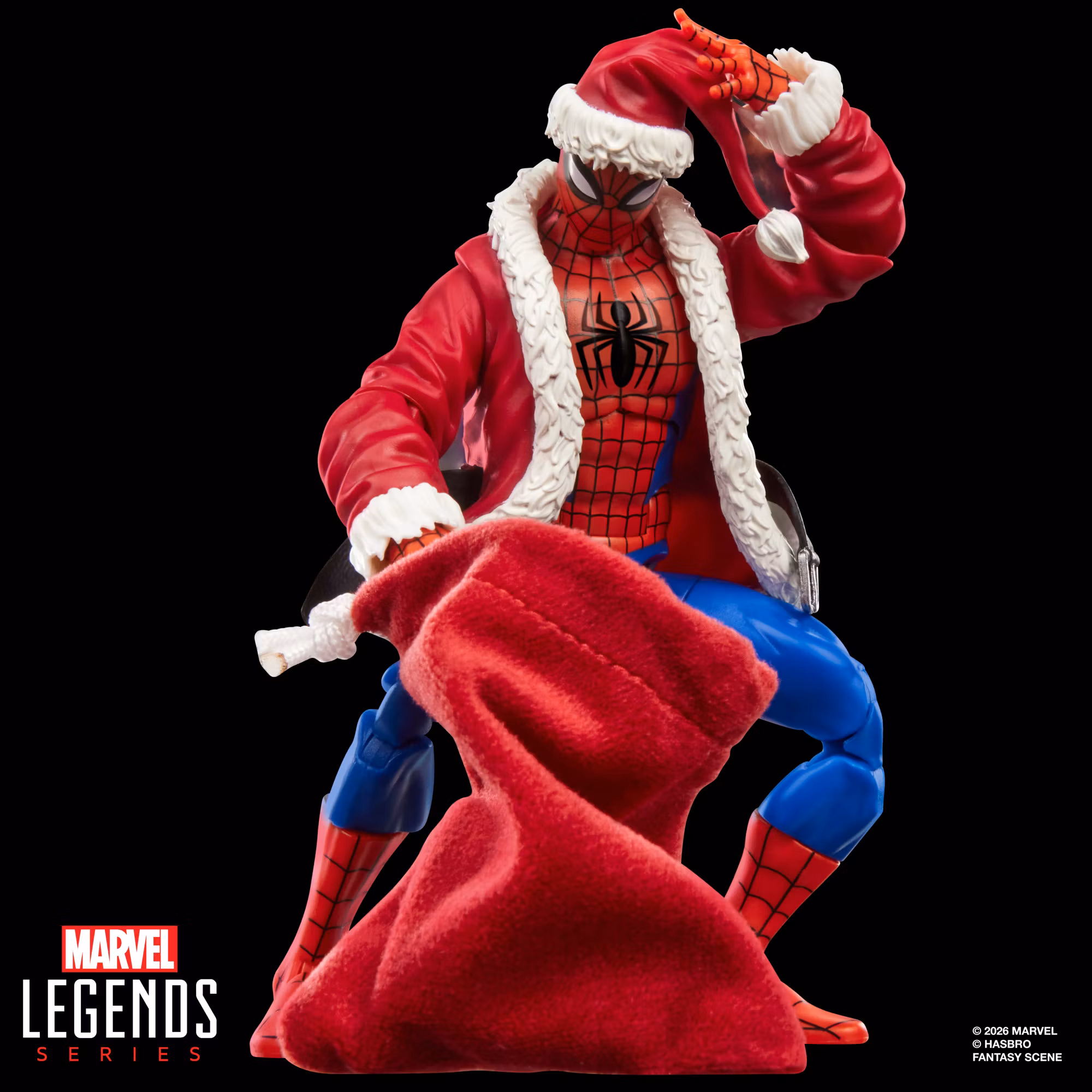 The Amazing Spider-Man Marvel Legends Spider-Man (Marvel Holiday Special) Action Figure