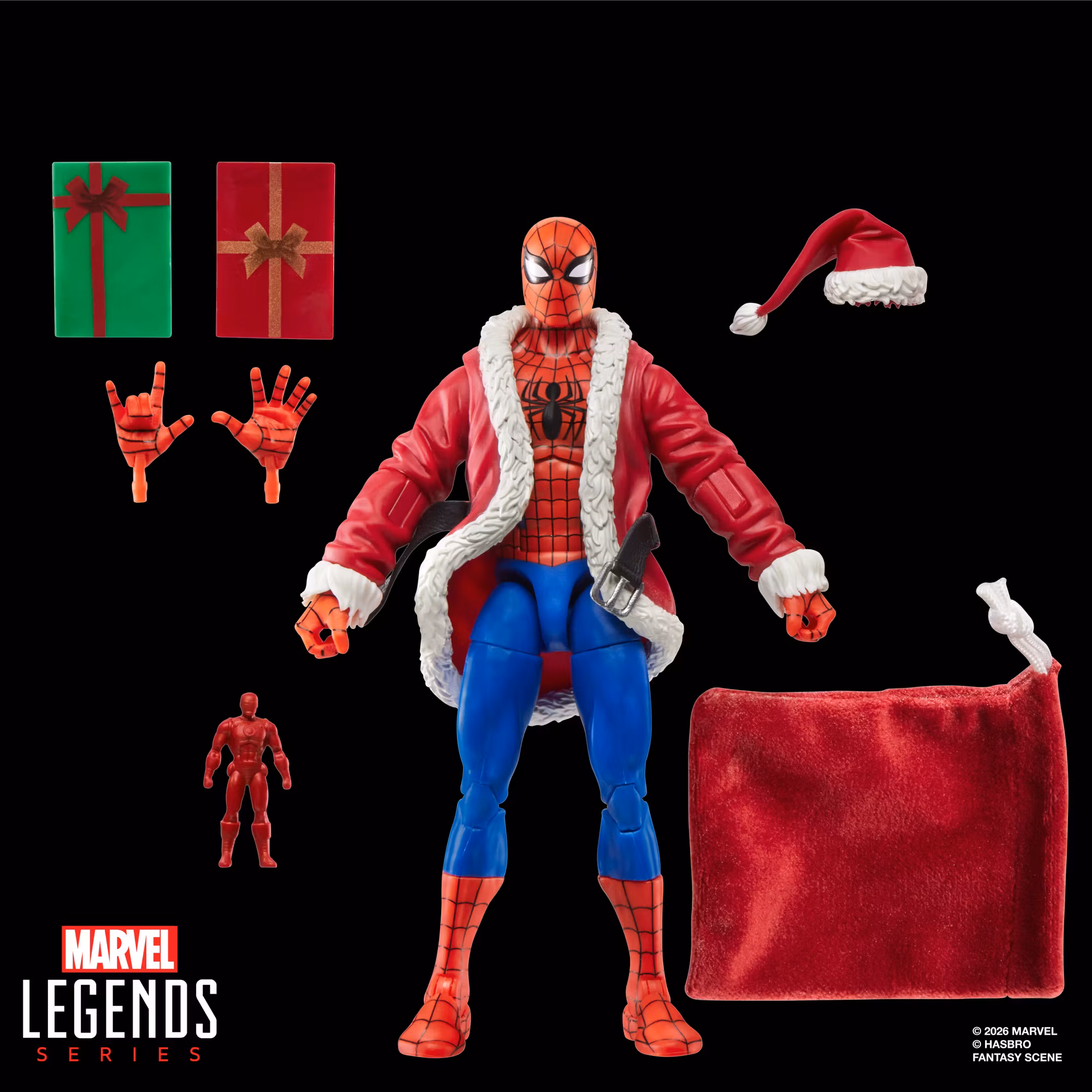 The Amazing Spider-Man Marvel Legends Spider-Man (Marvel Holiday Special) Action Figure