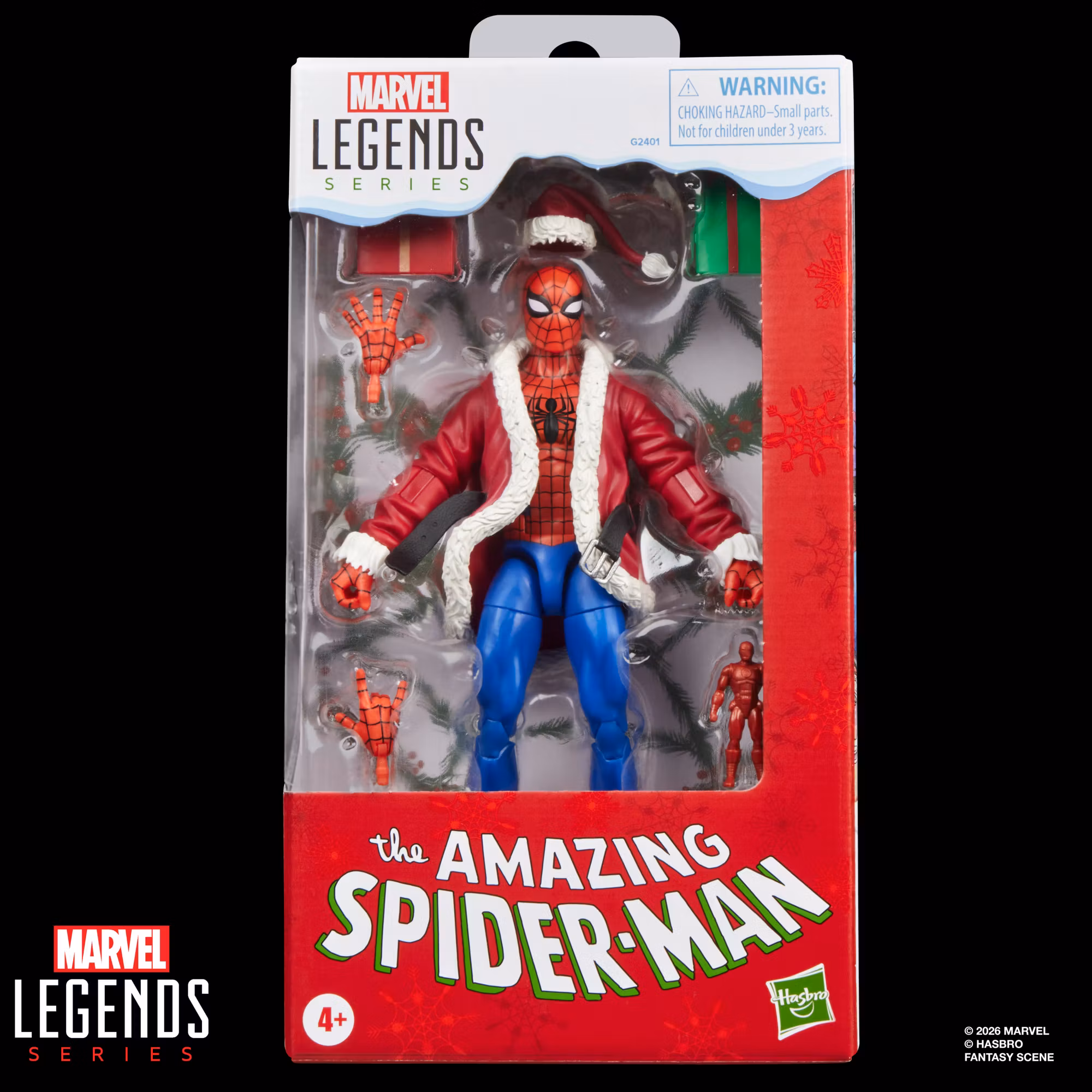 The Amazing Spider-Man Marvel Legends Spider-Man (Marvel Holiday Special) Action Figure