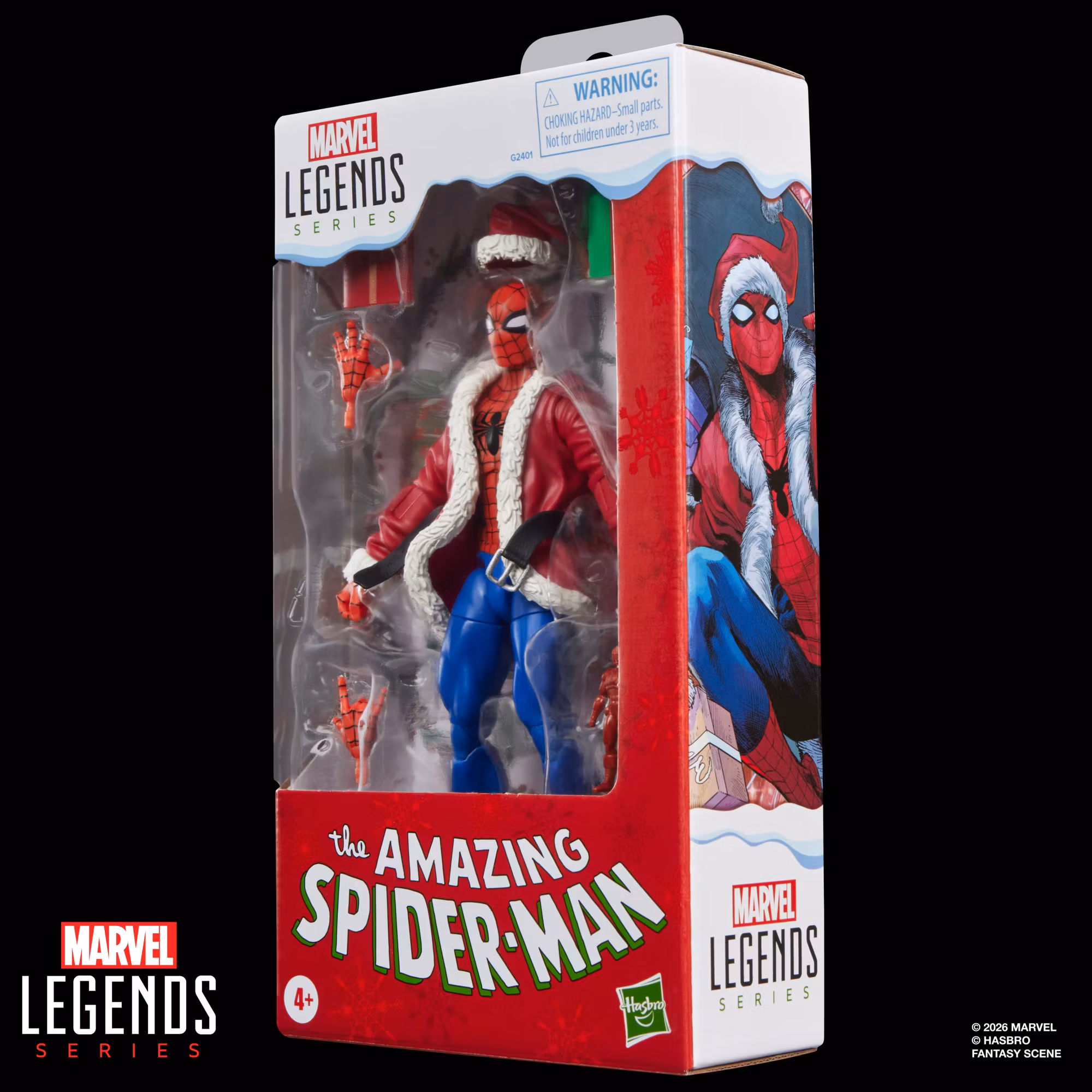 The Amazing Spider-Man Marvel Legends Spider-Man (Marvel Holiday Special) Action Figure