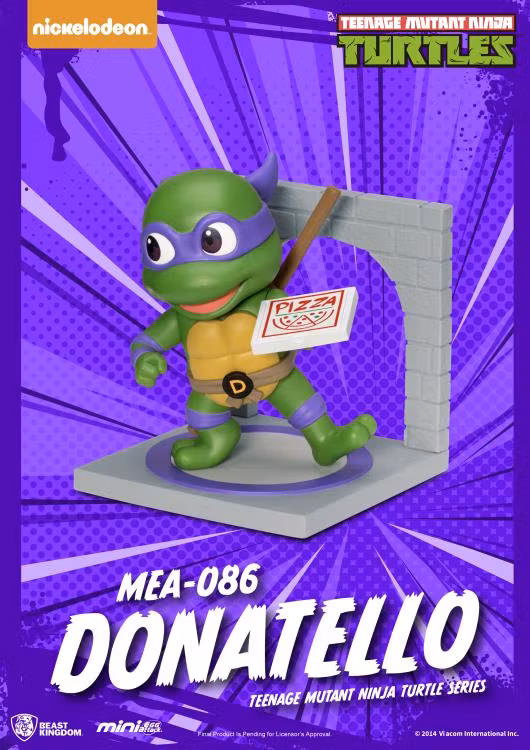 Teenage Mutant Ninja Turtles Mini Egg Attack MEA-086 Box of 6 Random Figures
