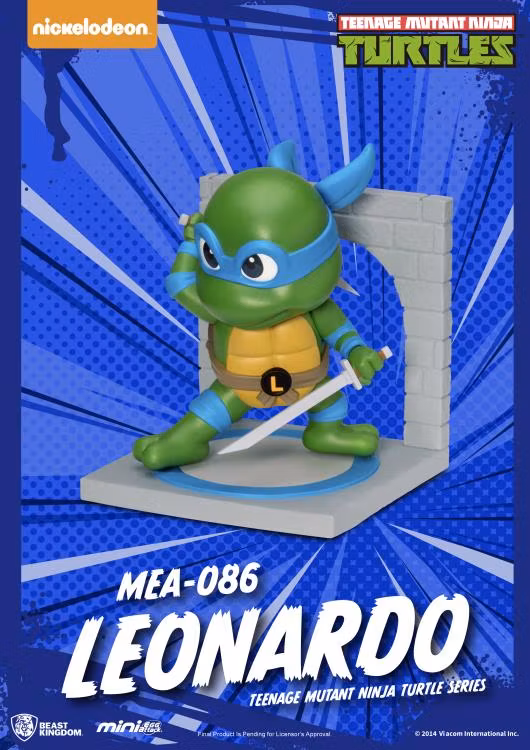 Teenage Mutant Ninja Turtles Mini Egg Attack MEA-086 Box of 6 Random Figures