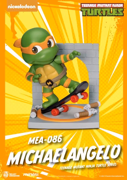 Teenage Mutant Ninja Turtles Mini Egg Attack MEA-086 Box of 6 Random Figures