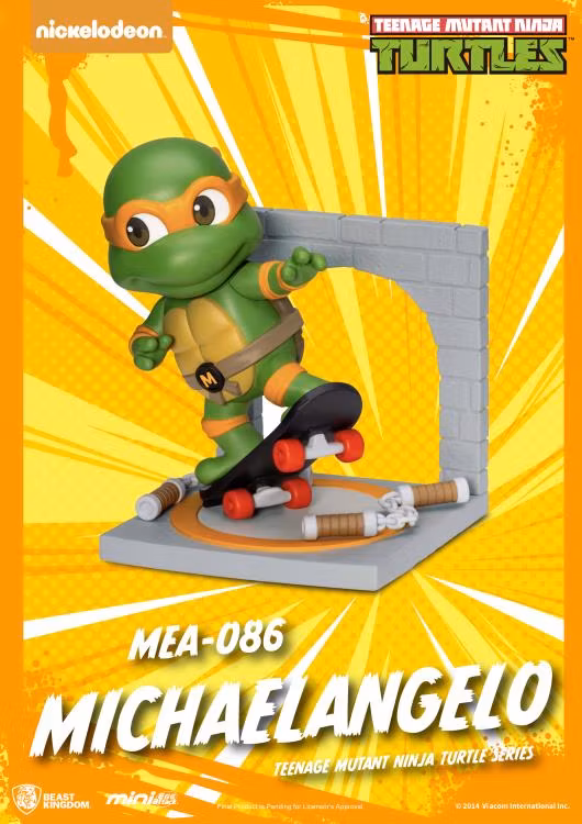 Teenage Mutant Ninja Turtles Mini Egg Attack MEA-086 Box of 6 Random Figures