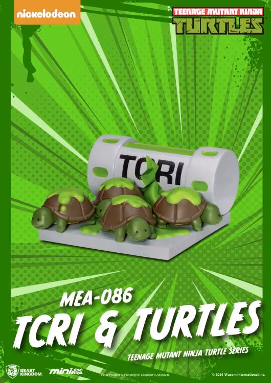 Teenage Mutant Ninja Turtles Mini Egg Attack MEA-086 Box of 6 Random Figures