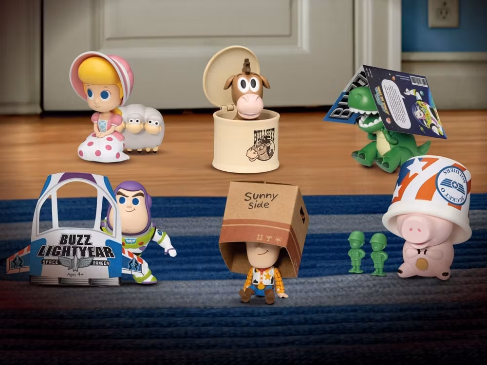 Toy Story Mini Egg Attack MEA-089 Peek-A-Boo Series Box of 6 Random Figures