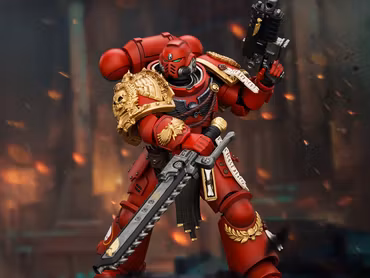 Warhammer 40,000: Space Marine 2 Blood Angels Veteran (Game Edition) 1/18 Scale Action Figure