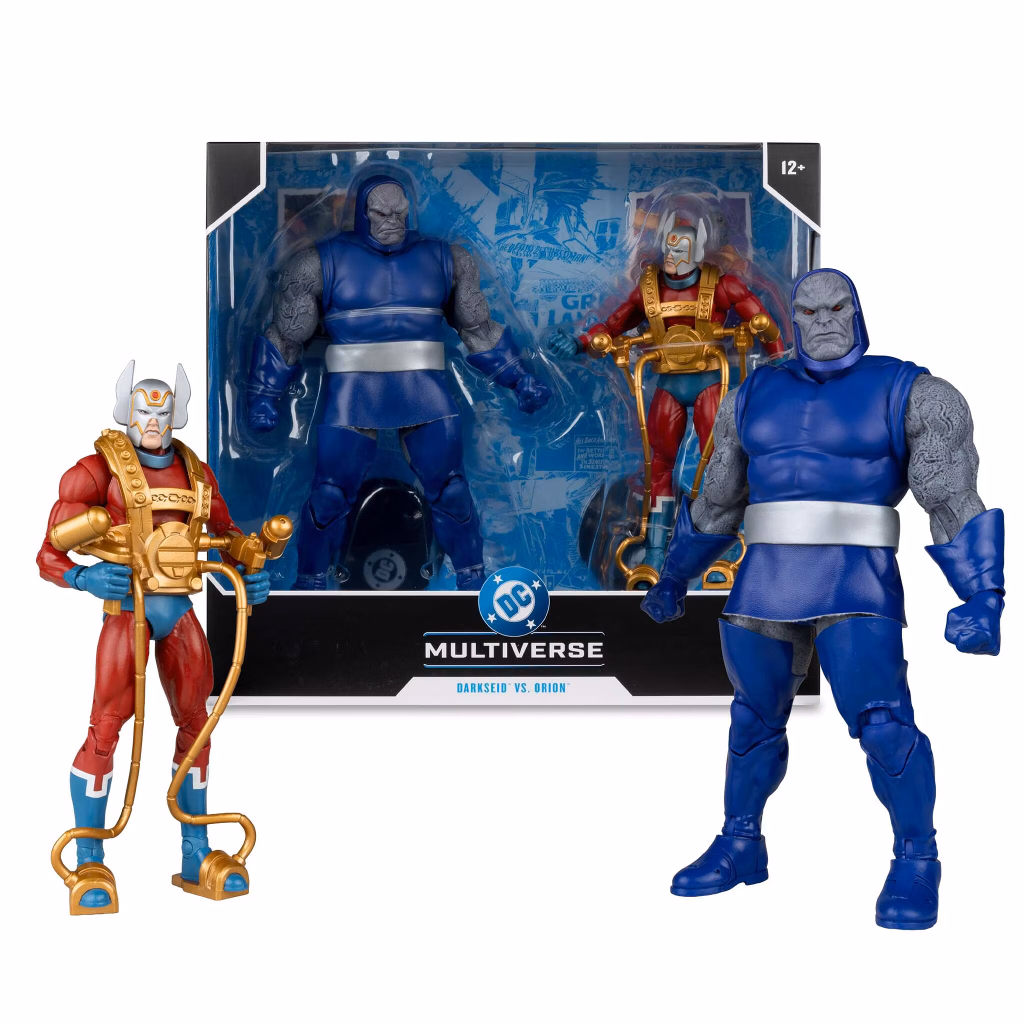 New Gods DC Multiverse Darkseid vs. Orion Action Figure Two-Pack