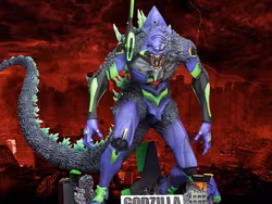 Godzilla vs. Evangelion Evangelion Test Type-01 "G" Awakened Form Model Kit