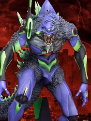 Godzilla vs. Evangelion Evangelion Test Type-01 "G" Awakened Form Model Kit