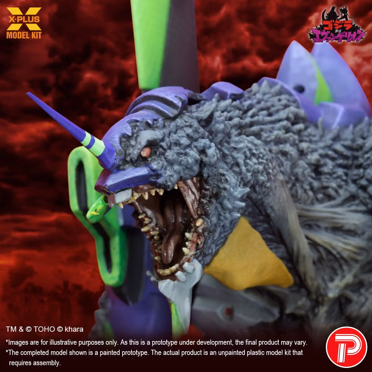 Godzilla vs. Evangelion Evangelion Test Type-01 "G" Awakened Form Model Kit