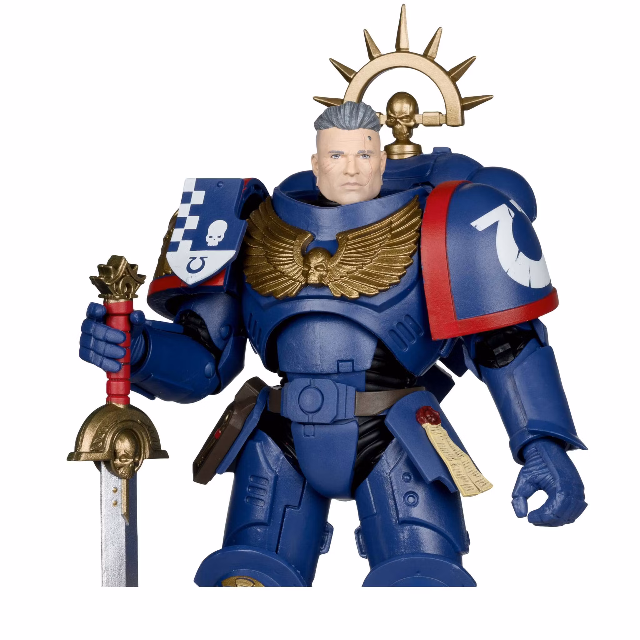 Total War: Warhammer 40,000 Ultramarines 3rd Company Lieutenant Action Figure