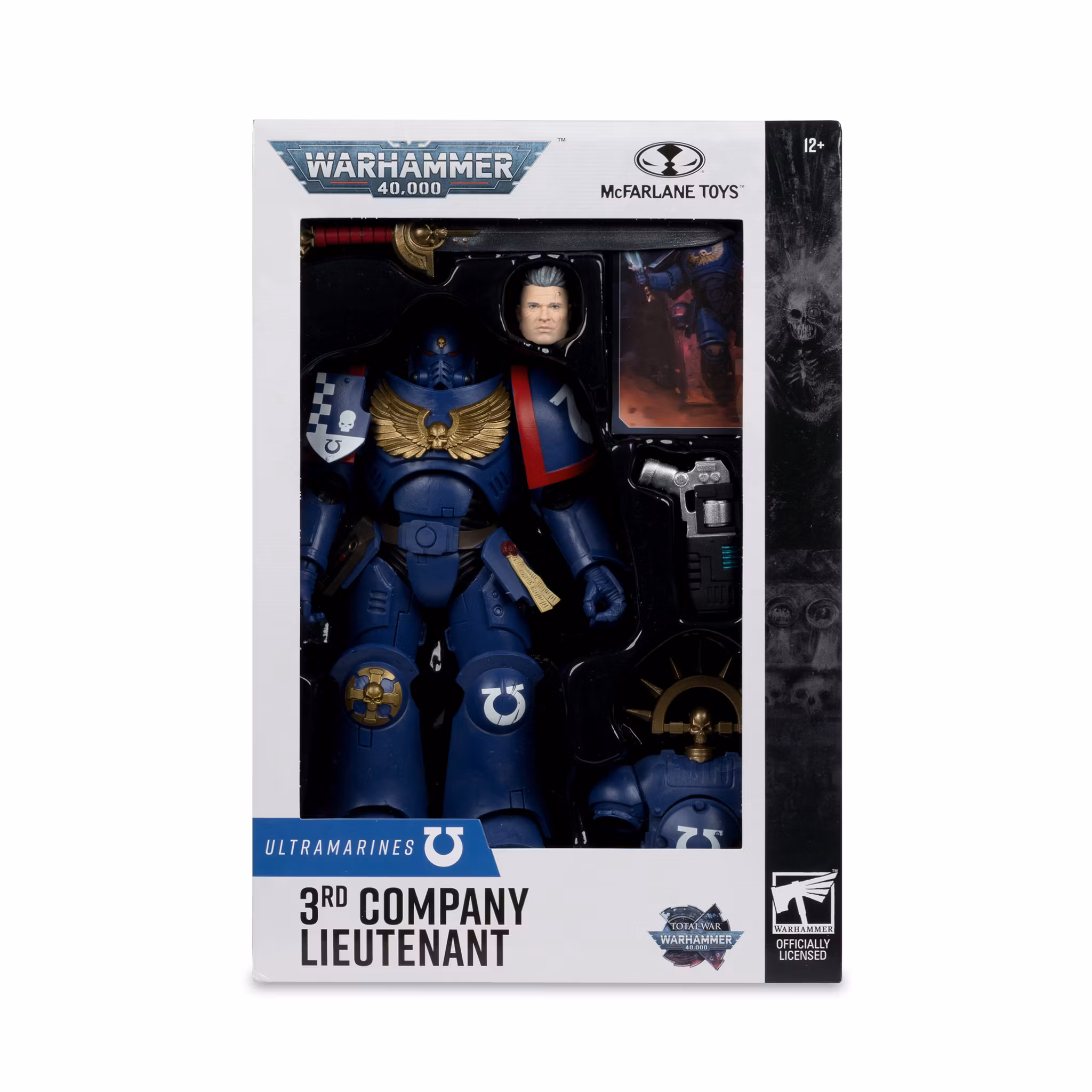 Total War: Warhammer 40,000 Ultramarines 3rd Company Lieutenant Action Figure