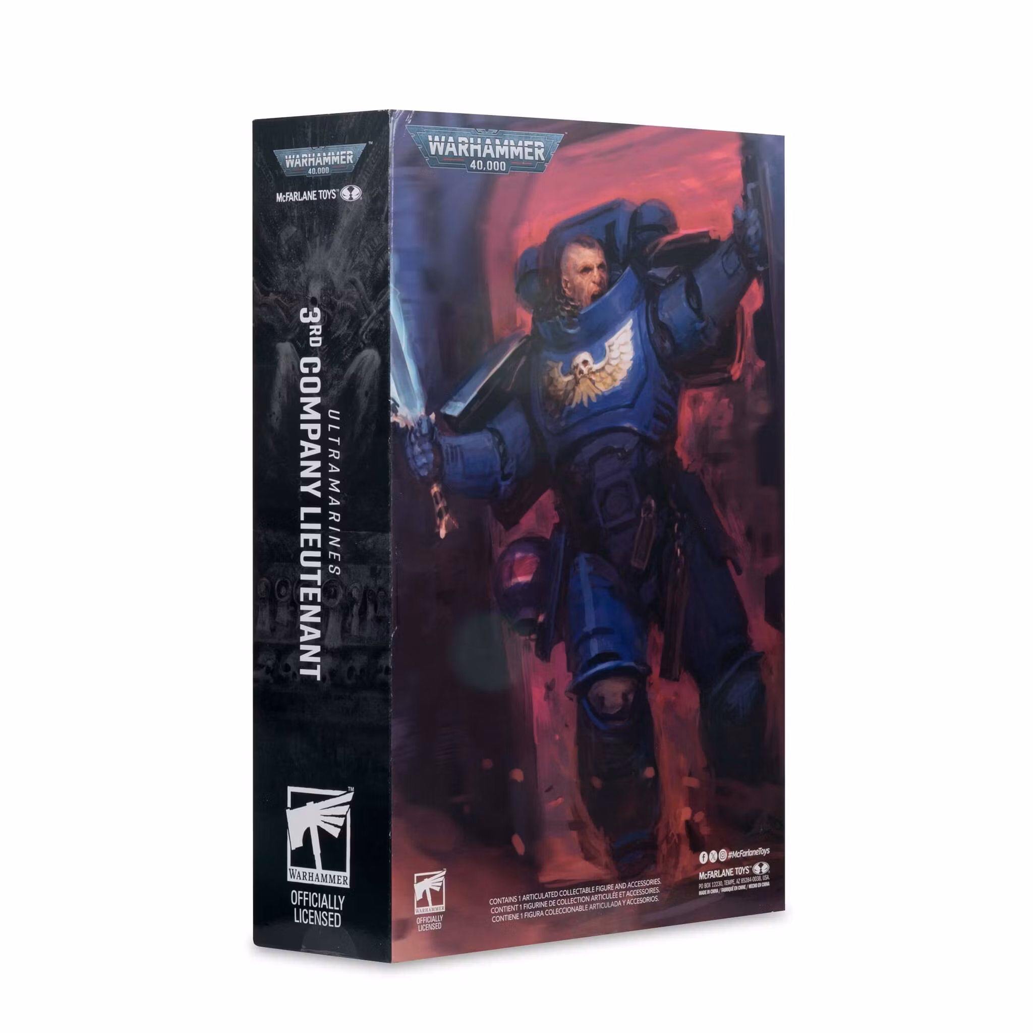 Total War: Warhammer 40,000 Ultramarines 3rd Company Lieutenant Action Figure