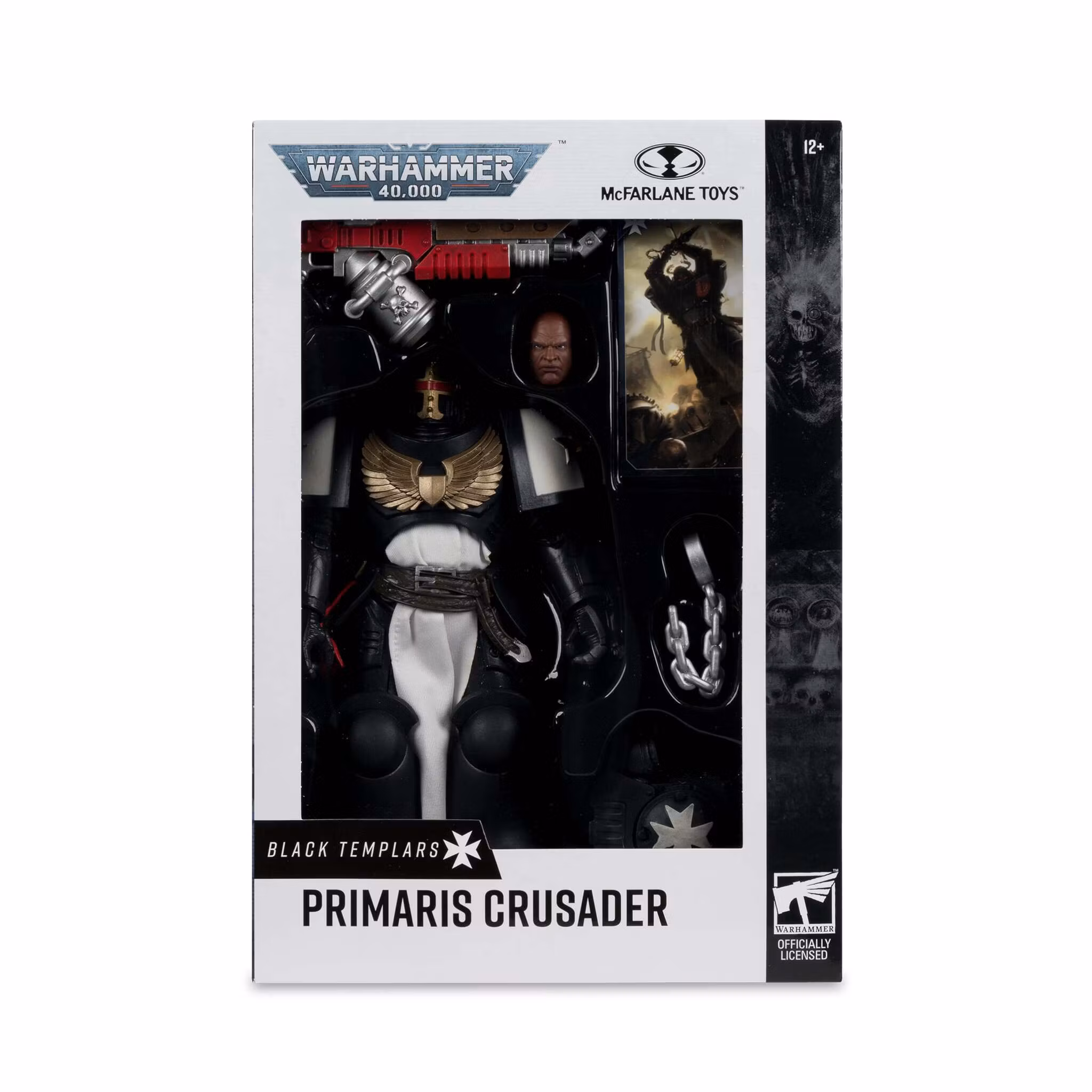 Warhammer 40,000 Black Templars Primaris Crusader Action Figure