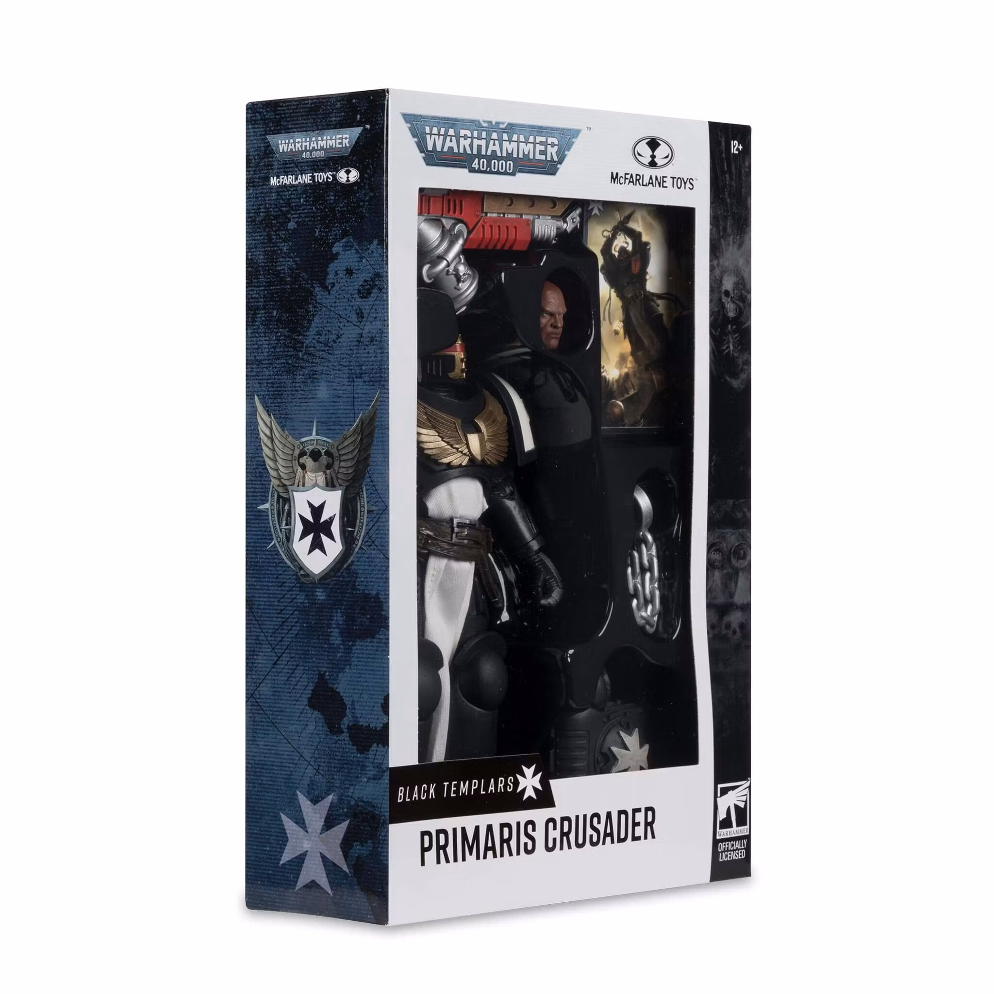 Warhammer 40,000 Black Templars Primaris Crusader Action Figure