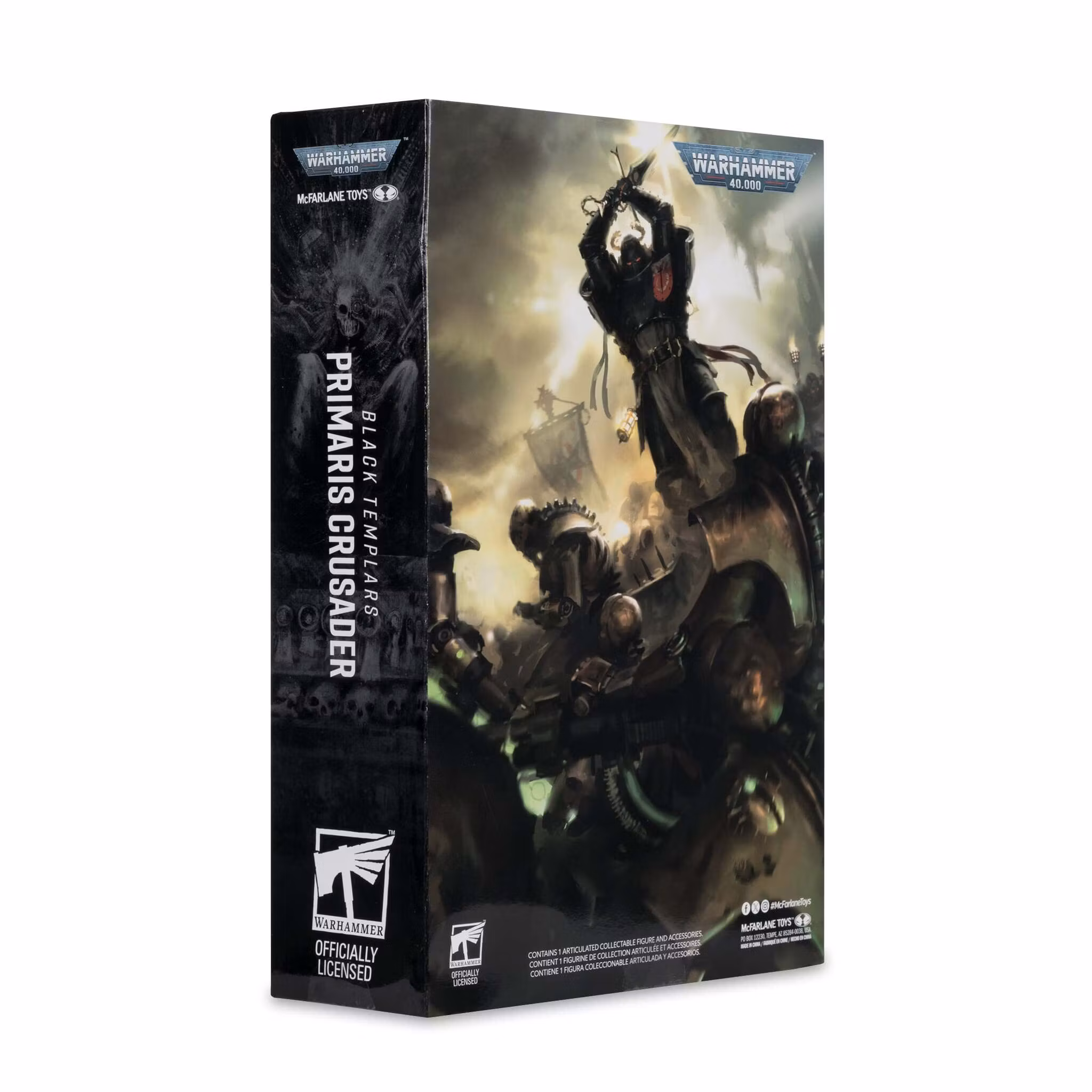 Warhammer 40,000 Black Templars Primaris Crusader Action Figure