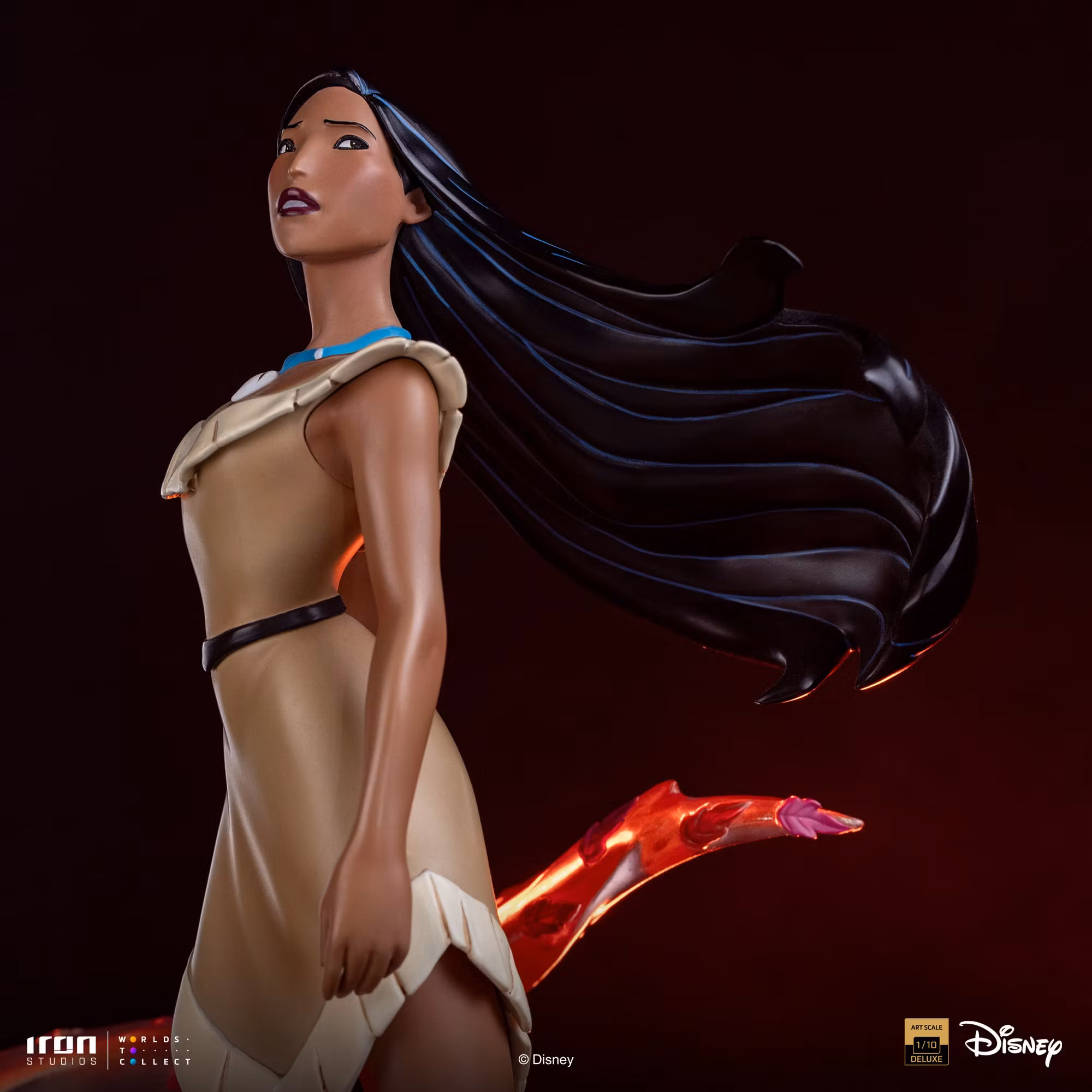 Disney Classic Pocahontas (Color of the Wind Ver.) Deluxe 1/10 Art Scale Statue