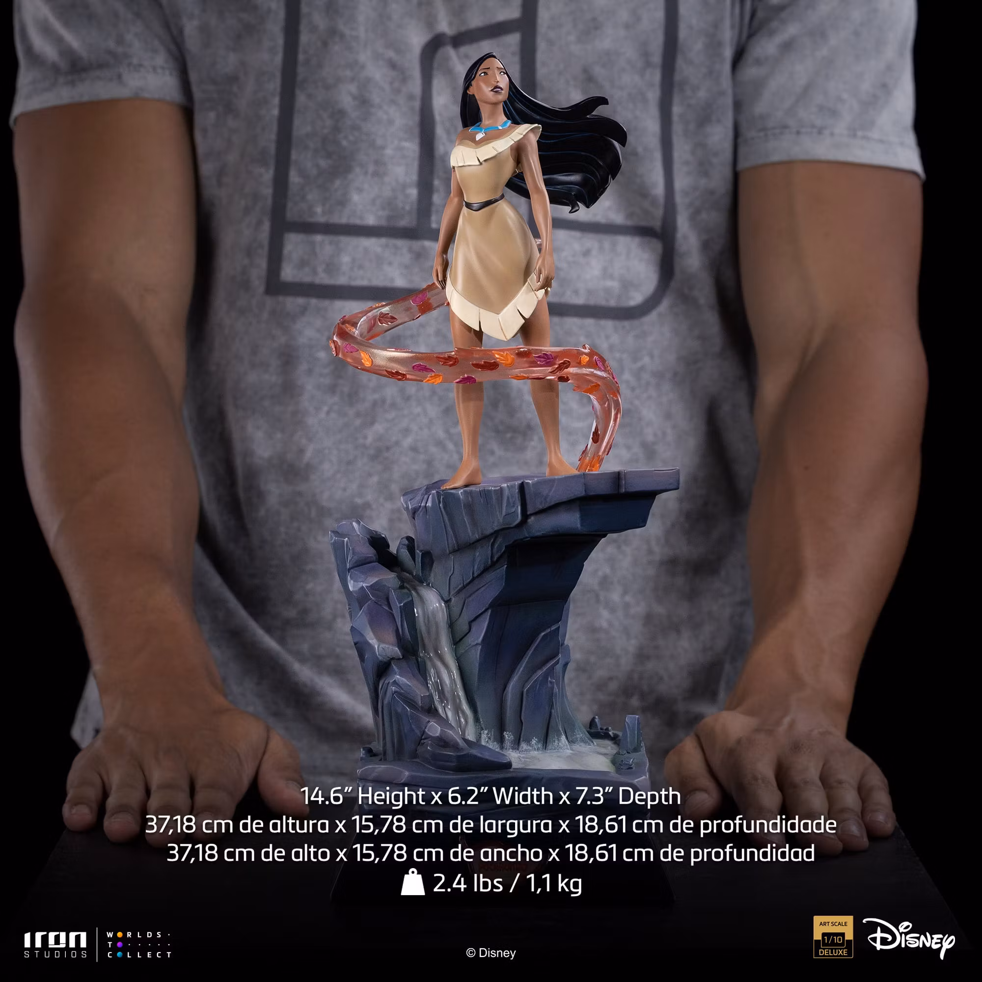 Disney Classic Pocahontas (Color of the Wind Ver.) Deluxe 1/10 Art Scale Statue