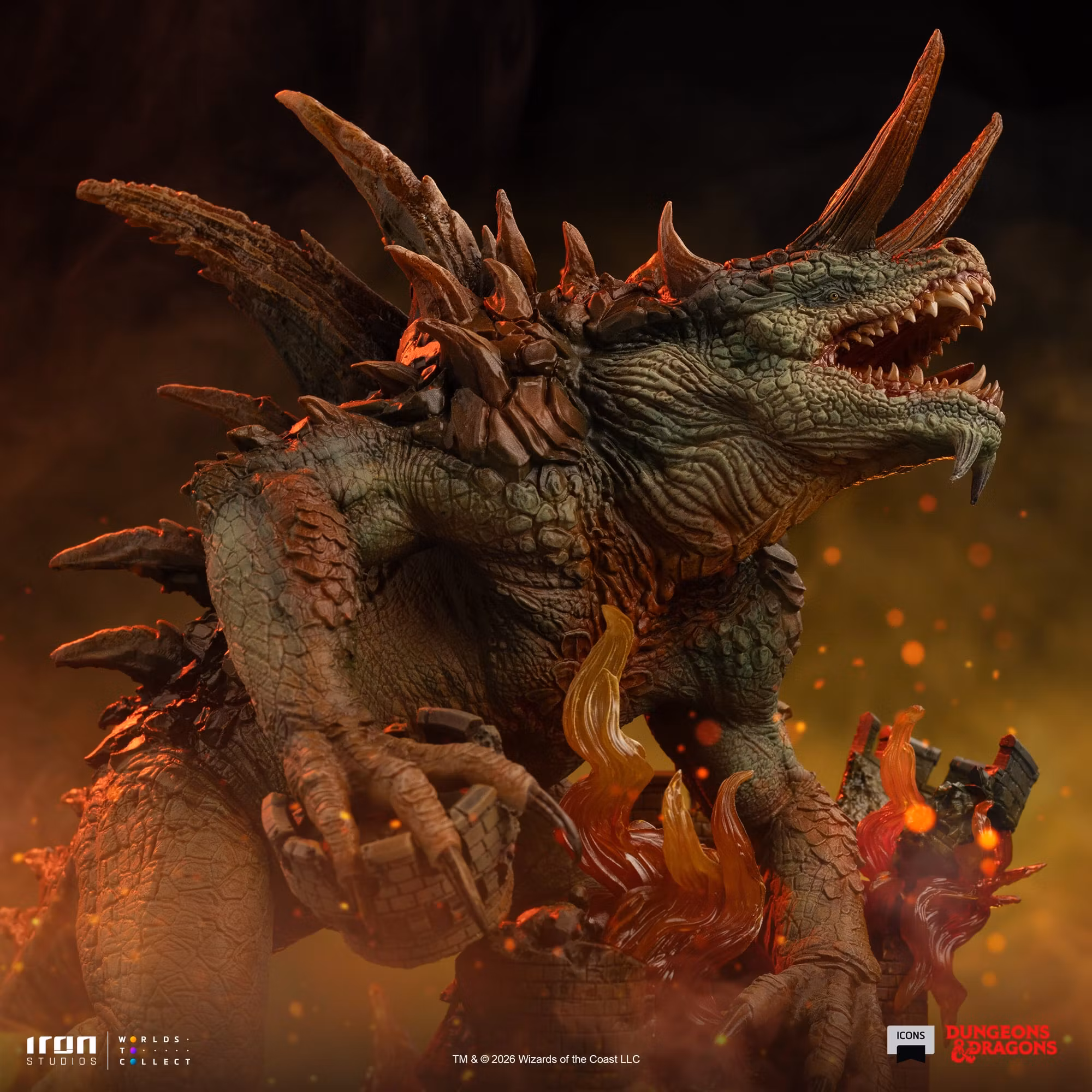 Dungeons & Dragons Icons Tarrasque Statue