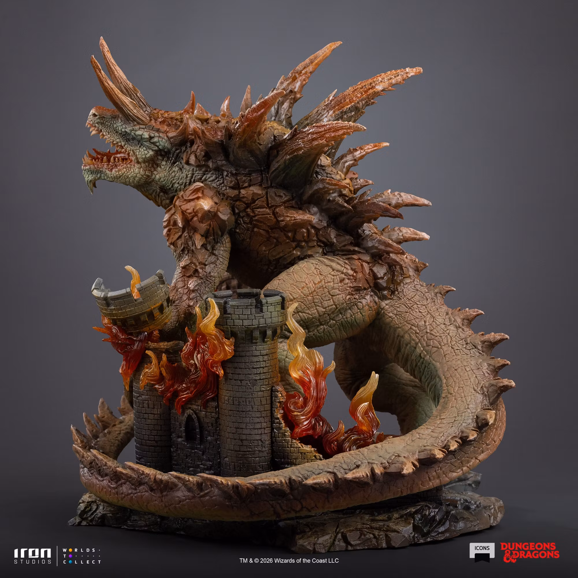 Dungeons & Dragons Icons Tarrasque Statue