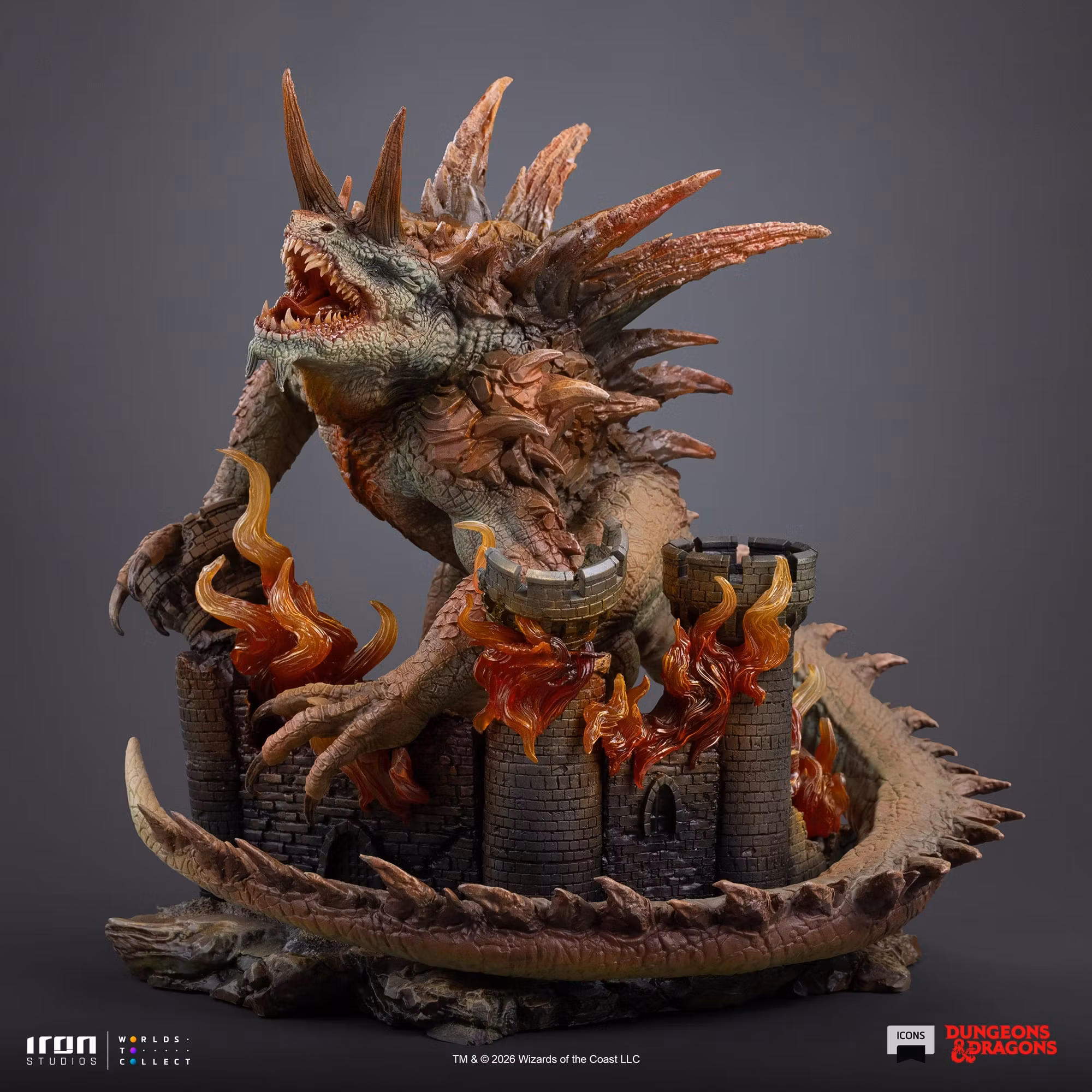 Dungeons & Dragons Icons Tarrasque Statue
