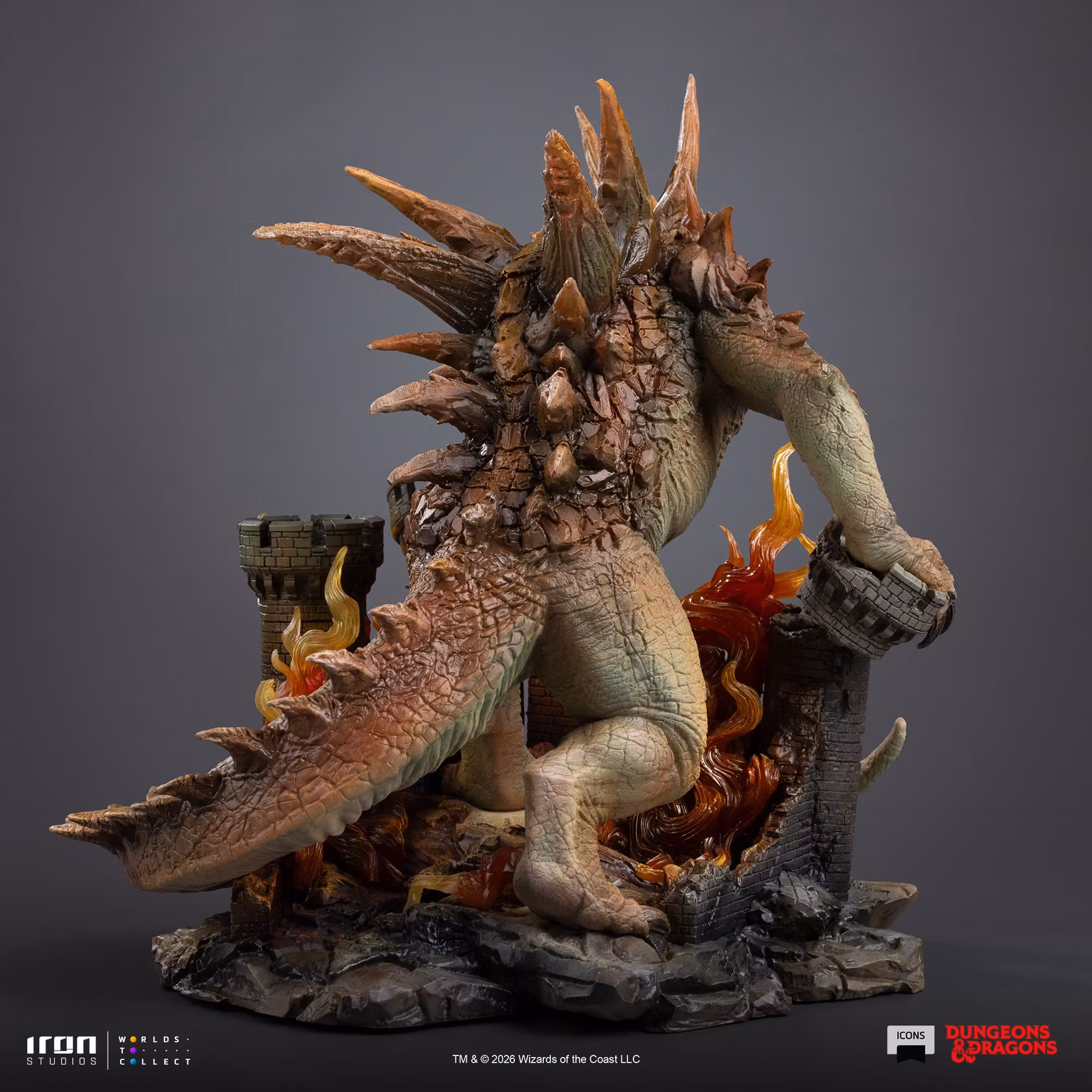 Dungeons & Dragons Icons Tarrasque Statue