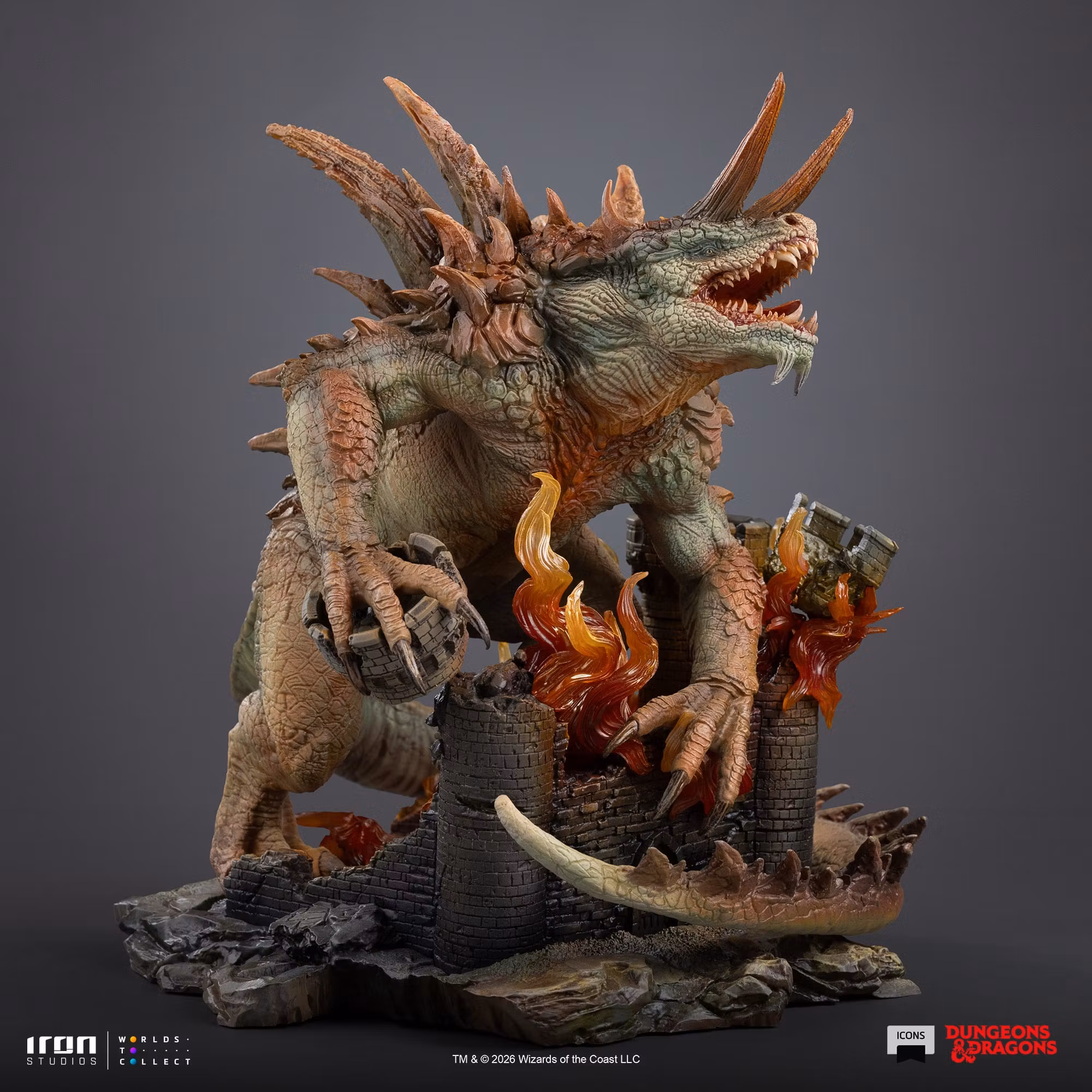Dungeons & Dragons Icons Tarrasque Statue