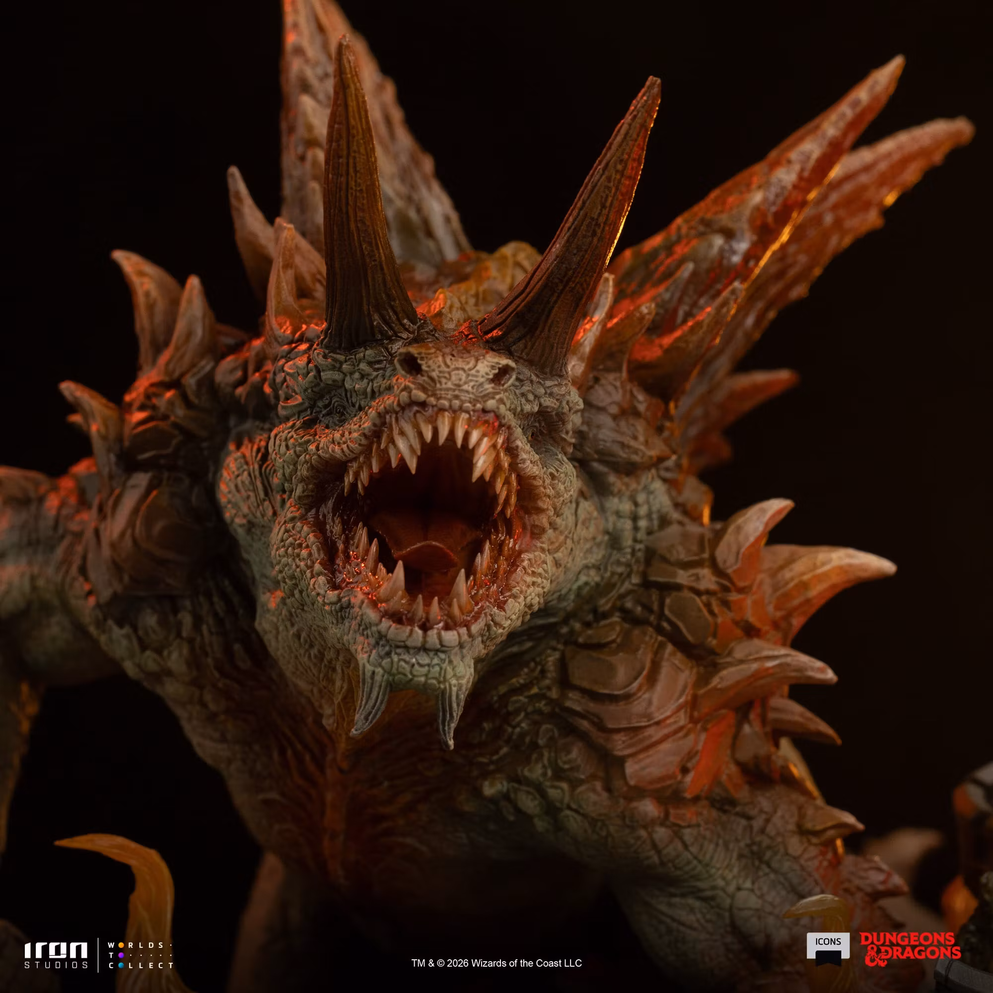 Dungeons & Dragons Icons Tarrasque Statue