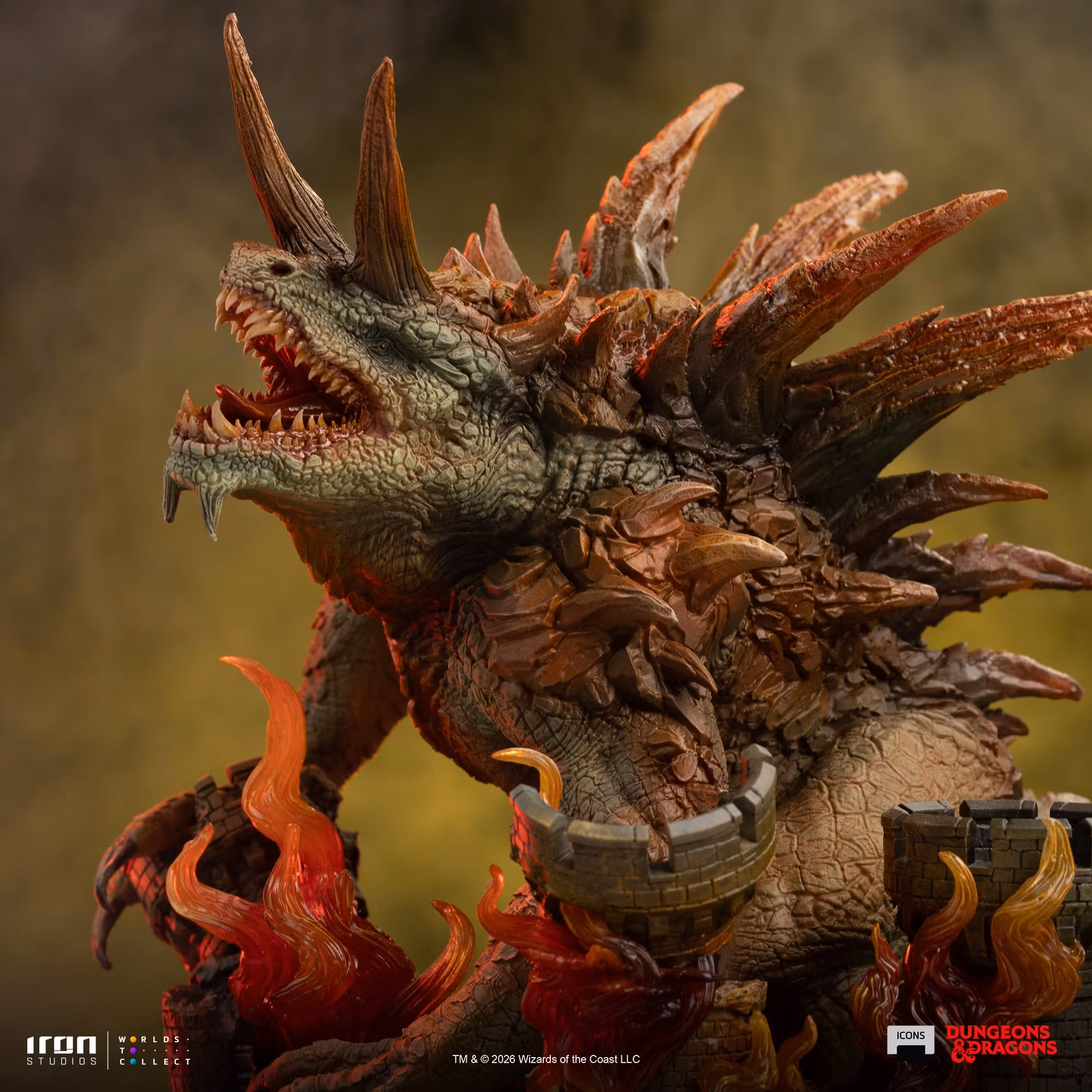 Dungeons & Dragons Icons Tarrasque Statue