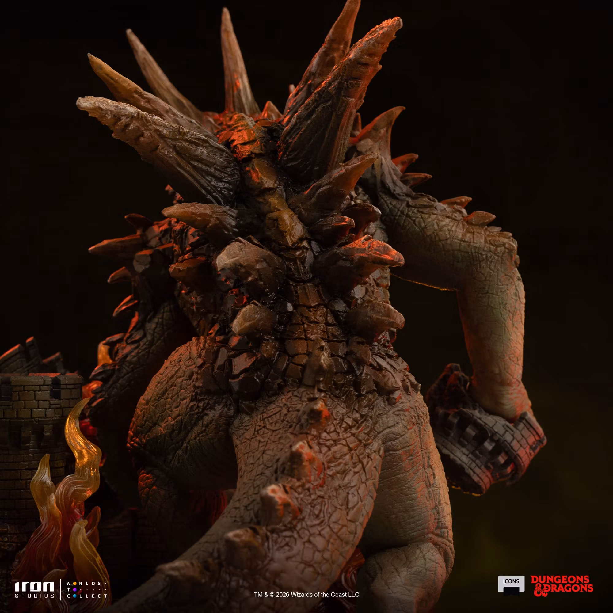 Dungeons & Dragons Icons Tarrasque Statue