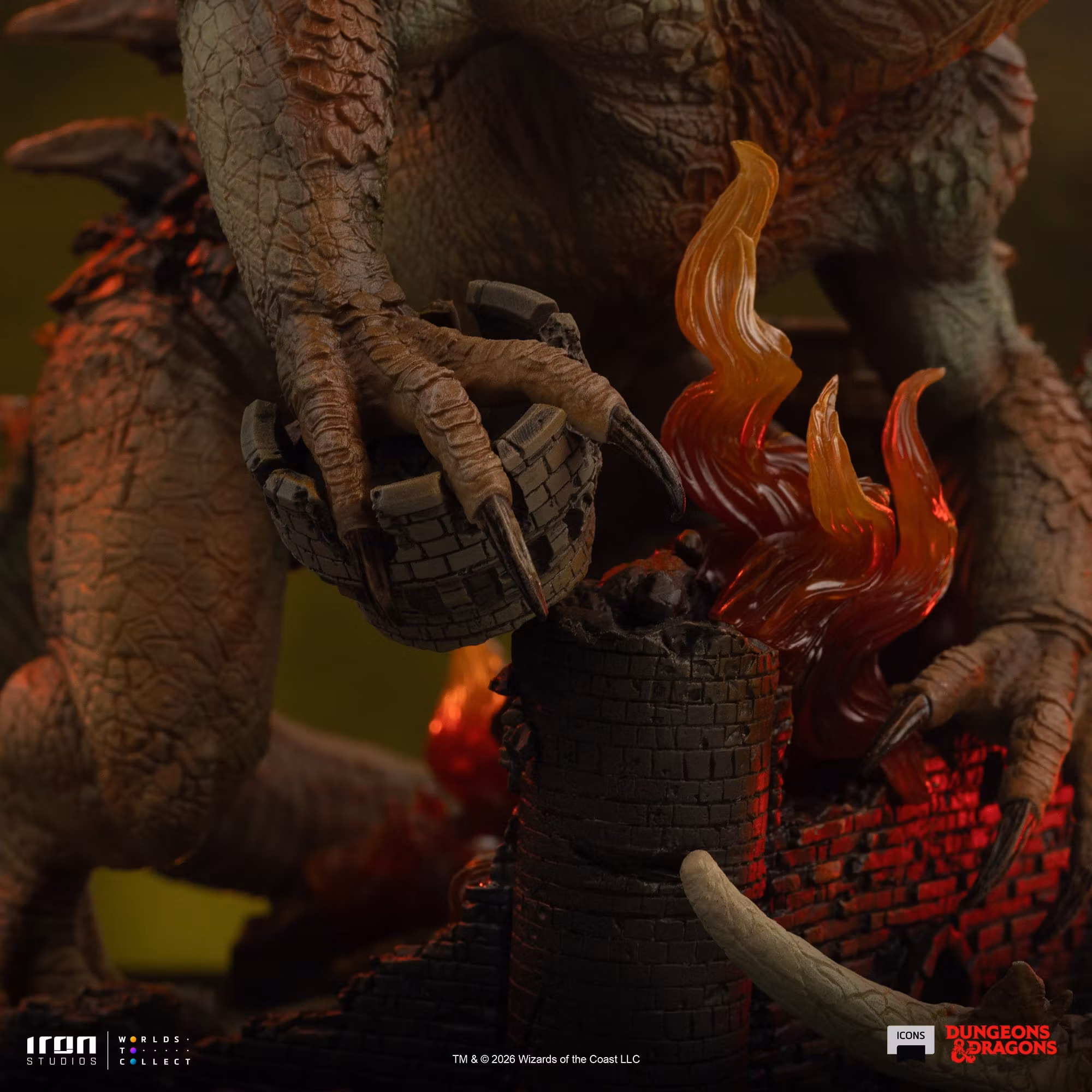 Dungeons & Dragons Icons Tarrasque Statue