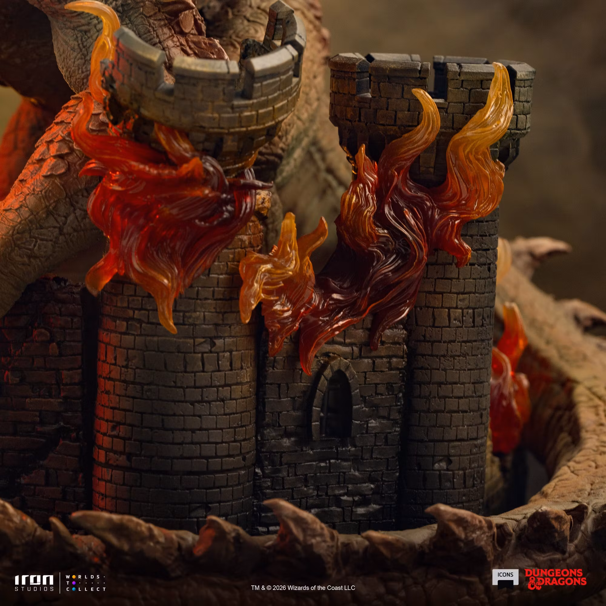 Dungeons & Dragons Icons Tarrasque Statue