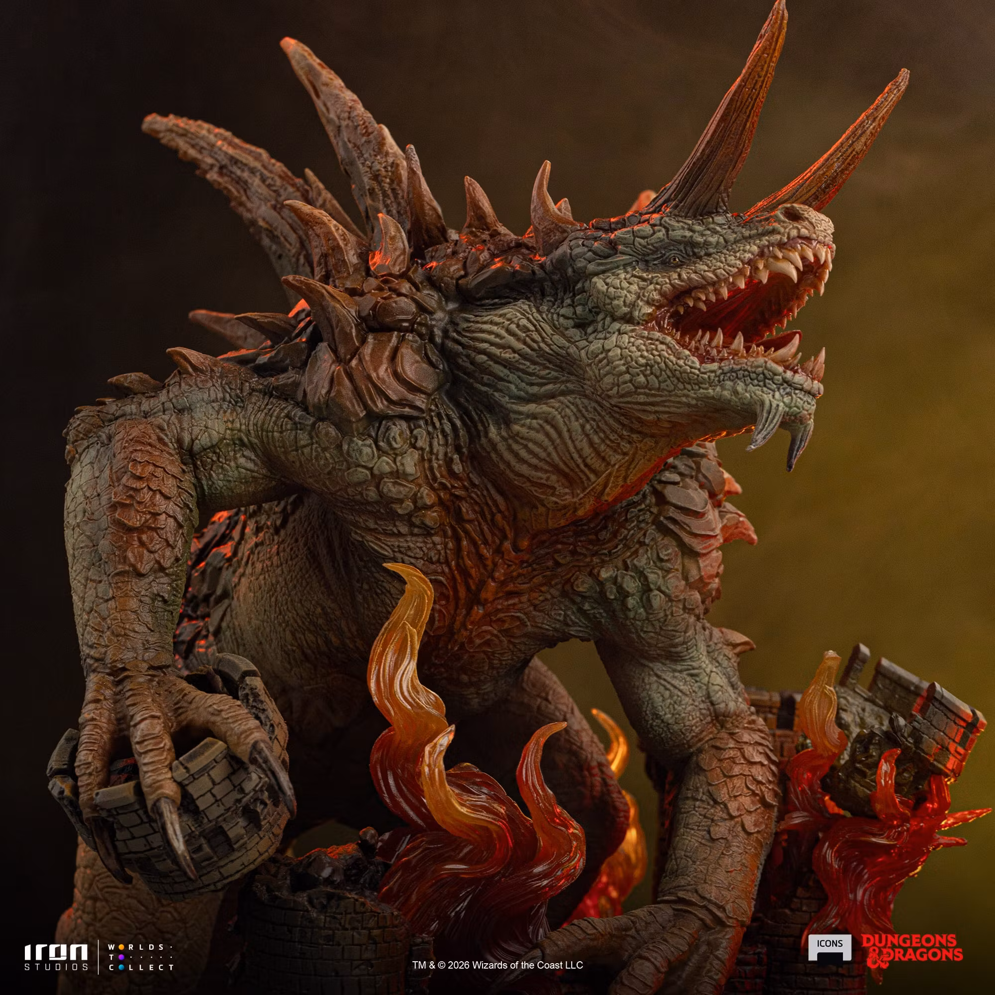 Dungeons & Dragons Icons Tarrasque Statue