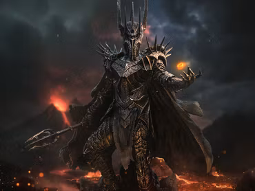 The Lord of the Rings Sauron Unleashed 1/10 Art Scale Statue